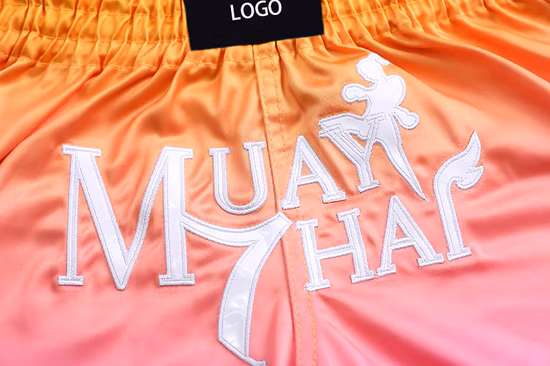 Short MMA imprimé personnalisé, short de boxe d'entraînement de combat