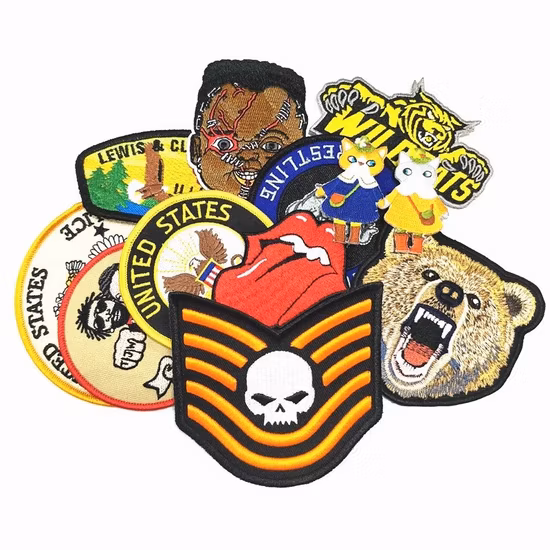 Patch brodé personnalisé pour travailleurs de Train, Badge de bras pour chemise